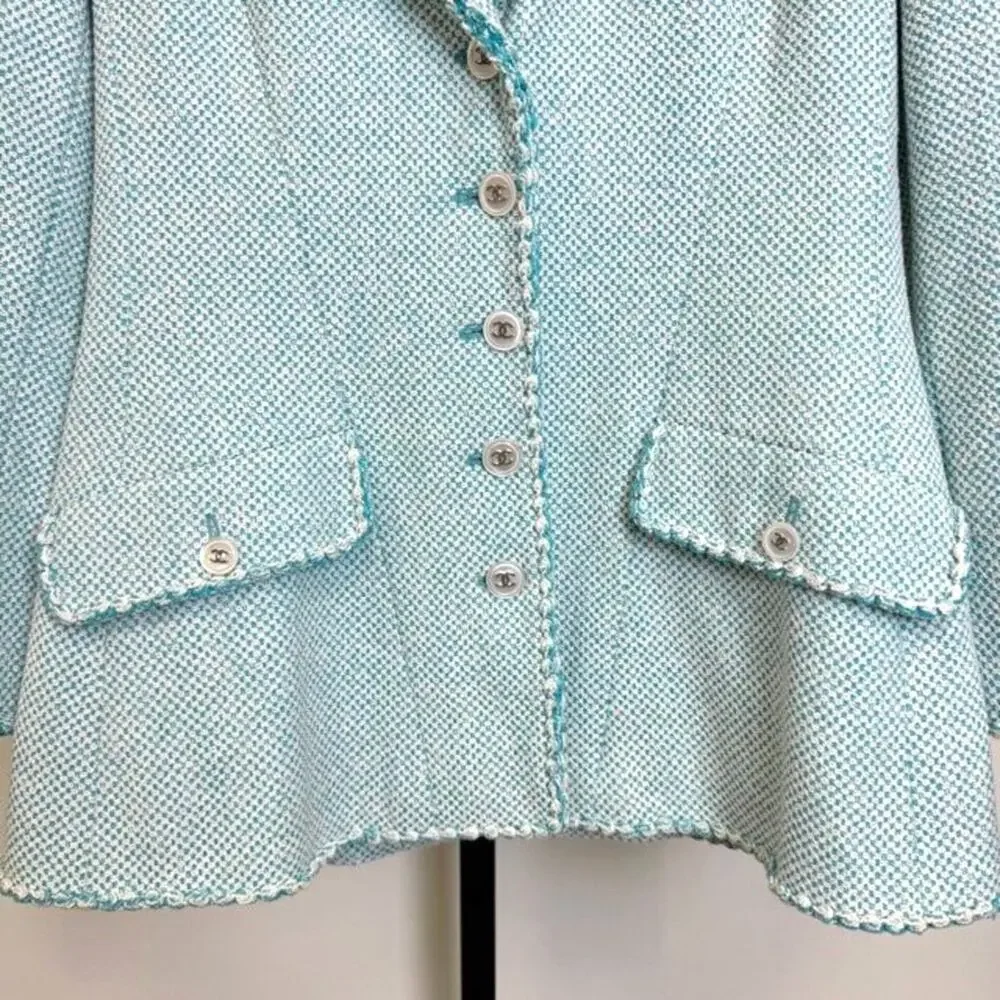 CHANEL vintage turquoise